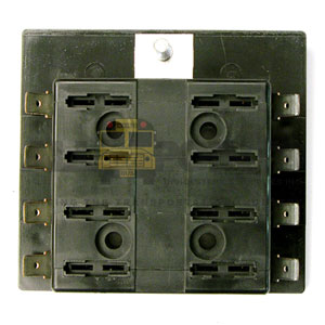 8 POSITION FUSE BLOCK, COMMON FEED