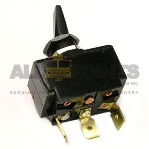 TOGGLE HEATER SWITCH, 3 BLADE, OFF/ON/ON