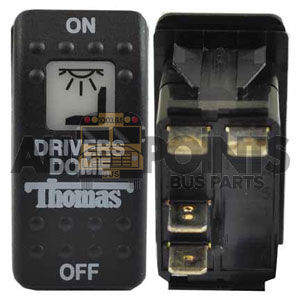 THOMAS ROCKER DRIVERS DOME SWITCH, 6 BLADE
