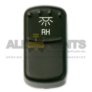 BLUE BIRD-STYLE ROCKER R/S DOME SWITCH COVER