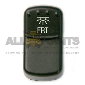 BLUE BIRD-STYLE ROCKER FRONT DOME SWITCH COVER