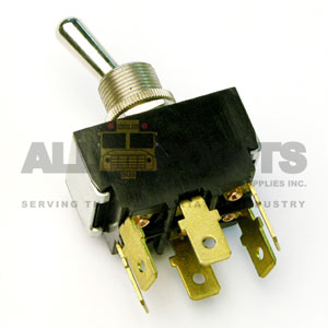 TOGGLE SWITCH, 6 BLADE, DOUBLE POLE DOUBLE THROW, 