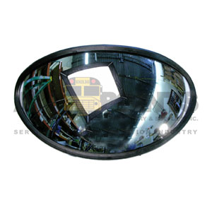 SAFETY CROSSOVER MIRROR, BALL STUD MOUNT