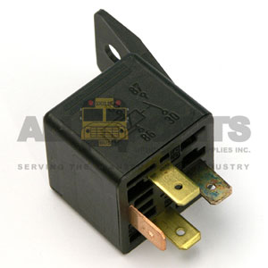 4 PRONG RELAY, HEAVY DUTY WITH BRACKET