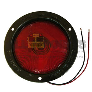 RED TAILLIGHT ASSEMBLY, DOUBLE CONTACT, 1157