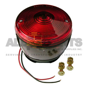 RED TAILLIGHT ASSEMBLY, 2 SCREW WITH LICENSE PLATE