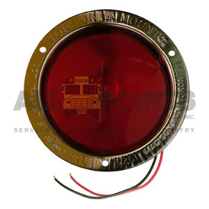 RED STAINLESS STEEL LAMP, FIELD RESEALABLE