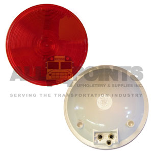 40 SERIES STOP/TAIL/TURN LIGHT, RED, 4"