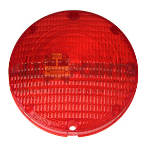 TAILLIGHT LENS - RED, ROUGH