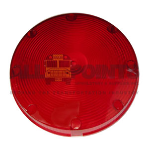 TAILLIGHT LENS - RED, SMOOTH