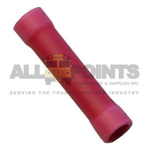 BUTT CONNECTOR, RED, 100 PCS.