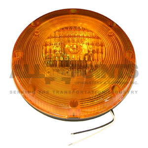 AMBER WARNING LIGHT ASSEMBLY WITH H3 BULB