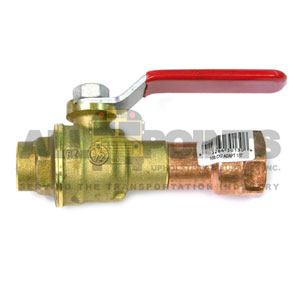 1/2" BALL VALVE WITH 1/2" OUTLETS