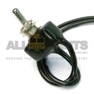 TOGGLE SWITCH, PLASTICIZED WITH LEADS
