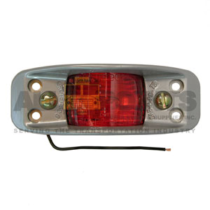 RED CLEARANCE MARKER LIGHT