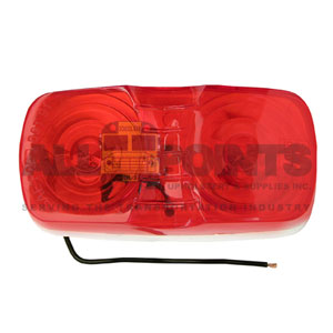 RED CLEARANCE MARKER LIGHT
