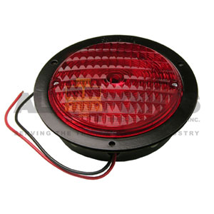 RED TAIL LIGHT ASSEMBLY, RED, 1157 BULB