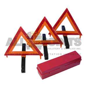 3-TRIANGLE REFLECTOR KIT WITH CASE